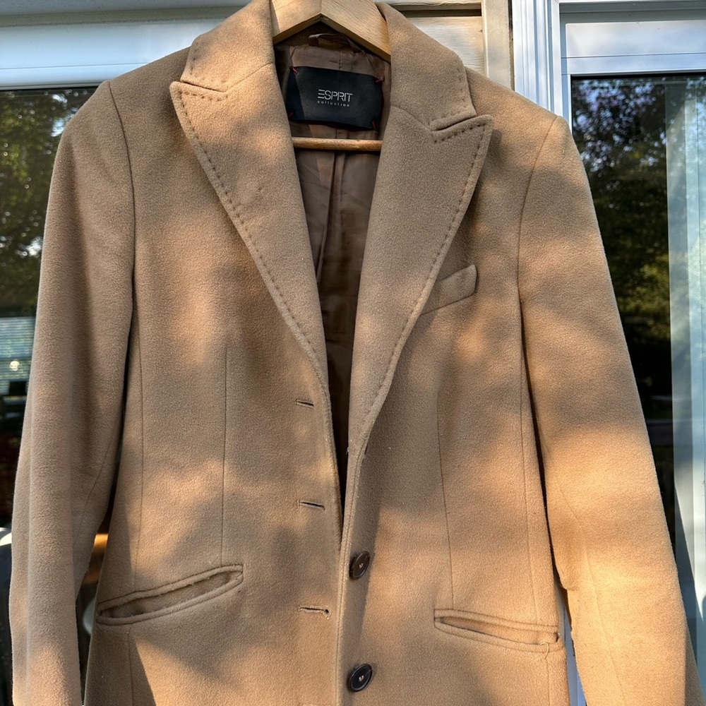 Esprit Women’s Camel Coat